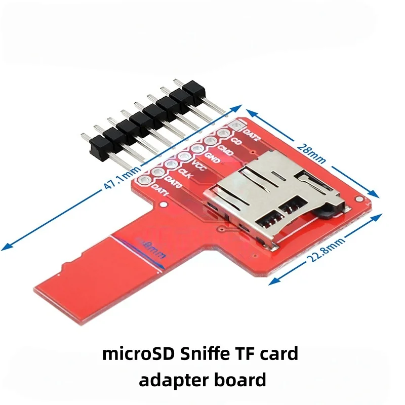 Placa adaptadora de tarjeta microSD Sniffe TF compatible con ARDUINO