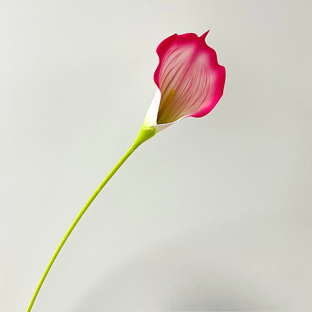 10 Stück Künstliche Große Calla-Lilien Schaumstoffblumen Brautstrauß-Zubehör Hochzeitsdekoration Party-Blumenarrangements Heimdekoration – Detail 3