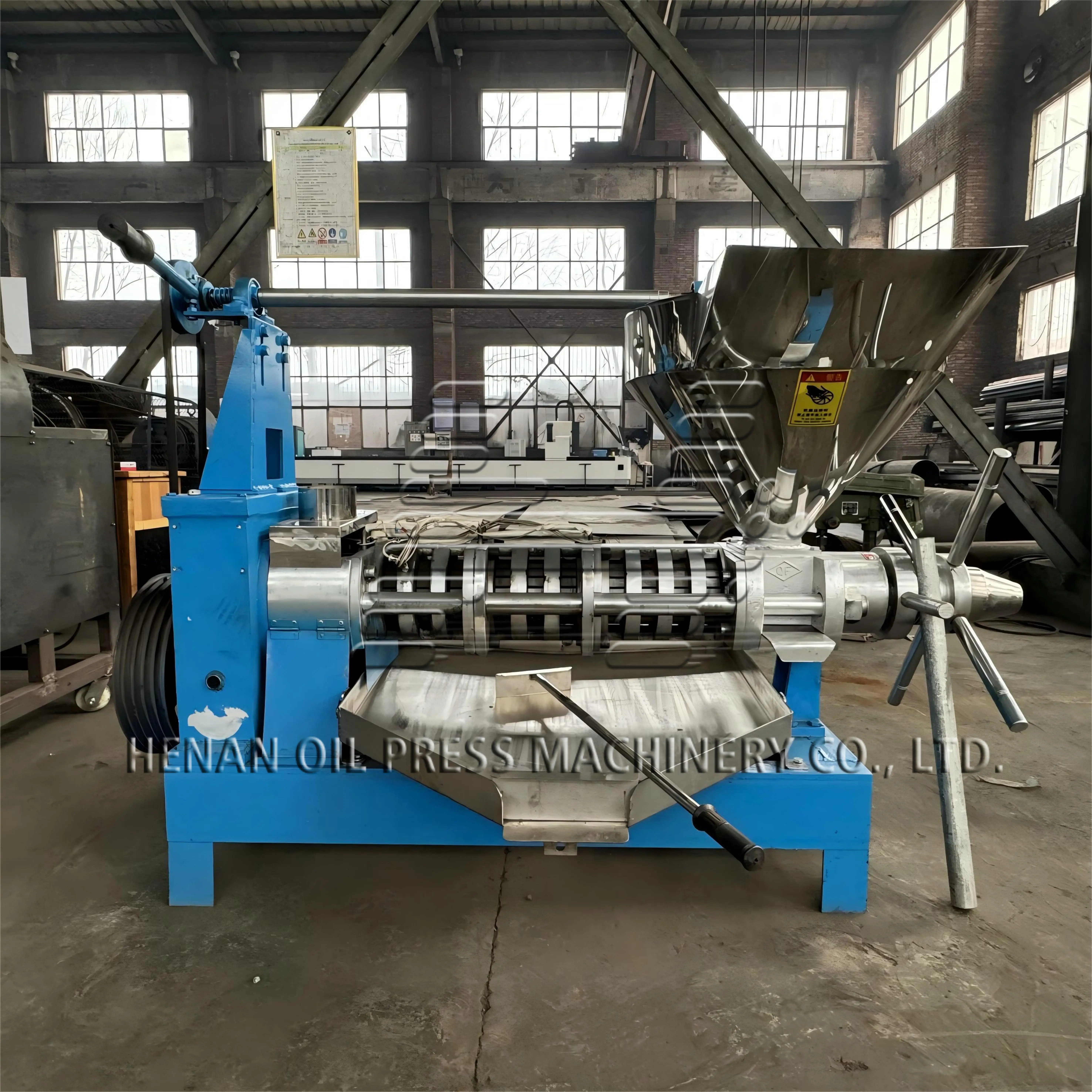 Factory 300Kg/h Home Use Oil Press Machine Small Oil Presser Mini Oil Expeller Machine With Vacuum Filter Machine