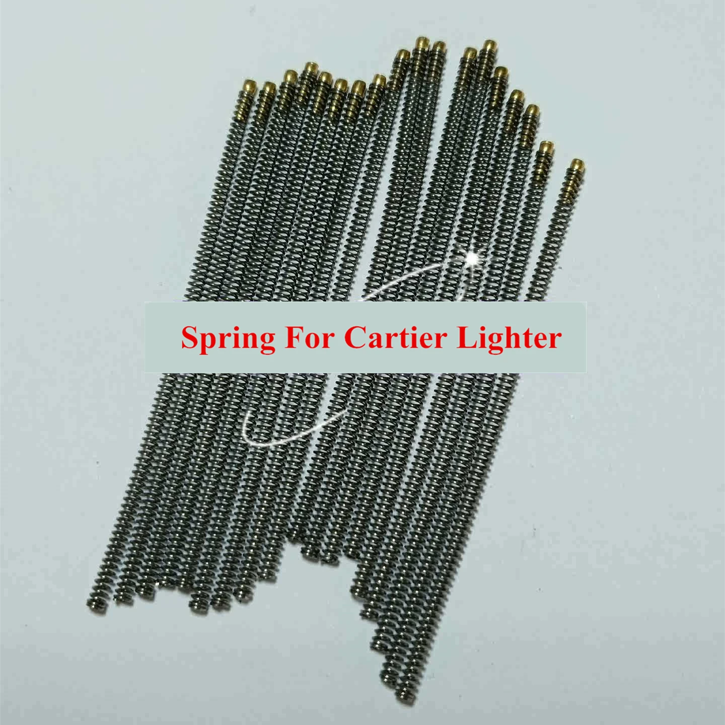 Replacement Parts Steel Spring Tube For Cartier Kerosene Lighter Inner Liner Tank Bottom Springs Thimble Repair Accessories