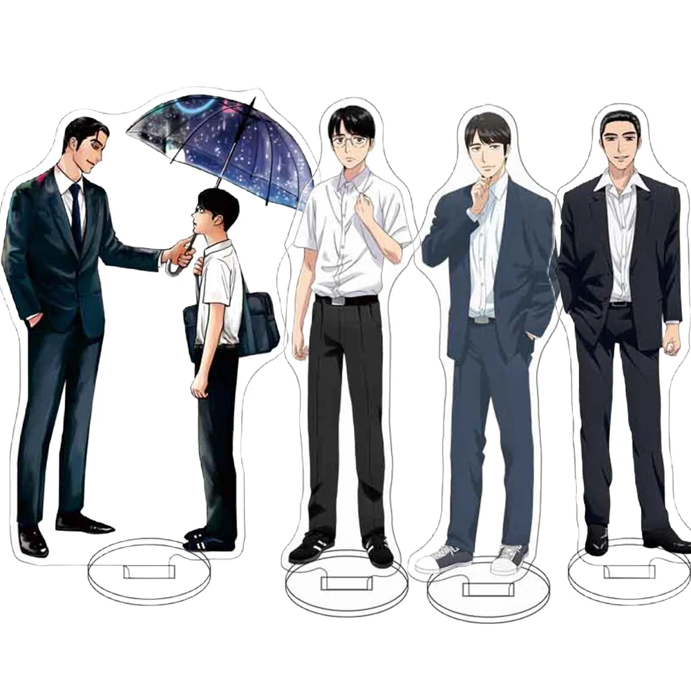 

Let's Go Karaoke! BL&slash Anime Acrylic Stand Accessories Gift Kyouji Narita,Satomi Oka 15cm Exquisite Desktop Decorations