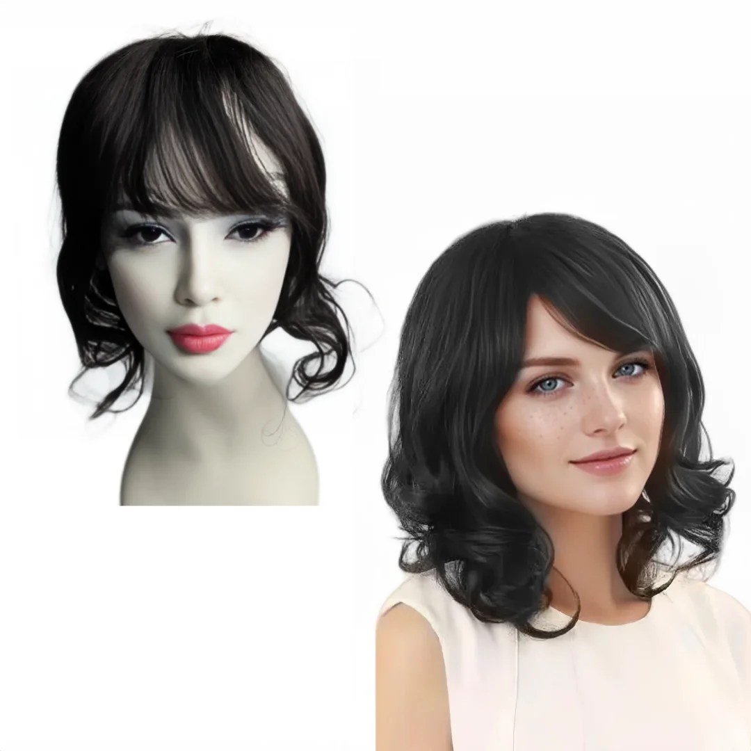 

Satifresion 35 см вьющиеся волосы топпер для женщин 100% бразильские заколки для человеческих волос на топперы для волос для женщин с тонкими волосами