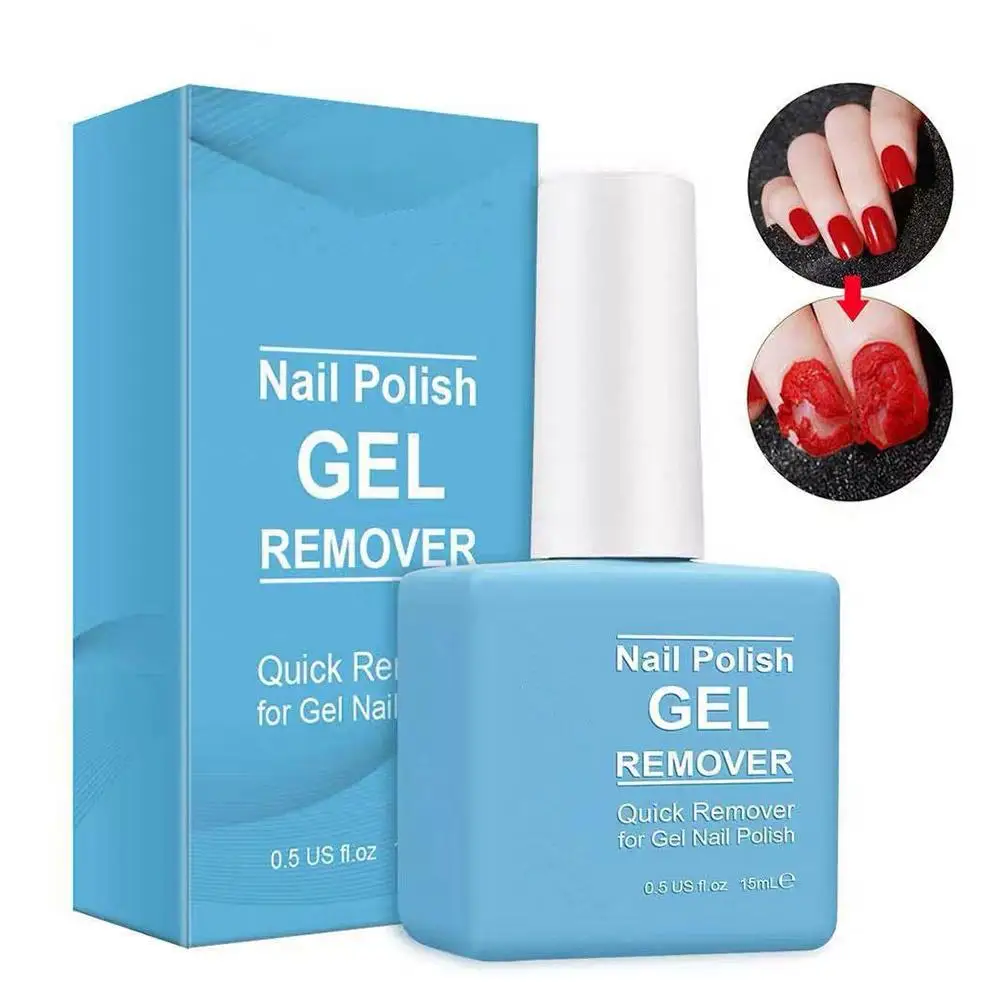 15Ml Magische Verwijderaar Nagellak Verwijderaar Uv Gel Polish Delete Magic Burst Nail Gel Remover Semi Permanente Lak Lak Nagellak Nagel