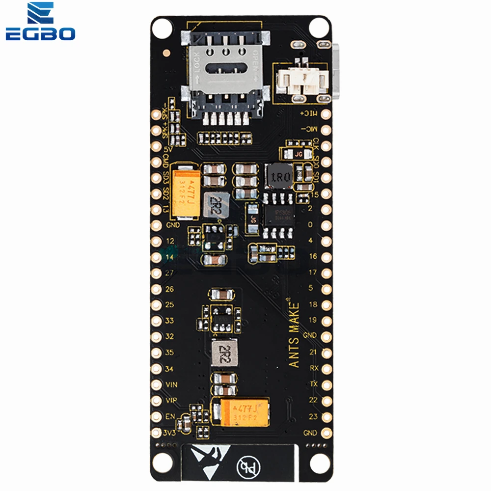 TTGO T-Call V1.3 ESP32 وحدة لاسلكية هوائي SIM بطاقة SIM وحدة SIM800L وهوائي GSM/GPRS لاردوينو