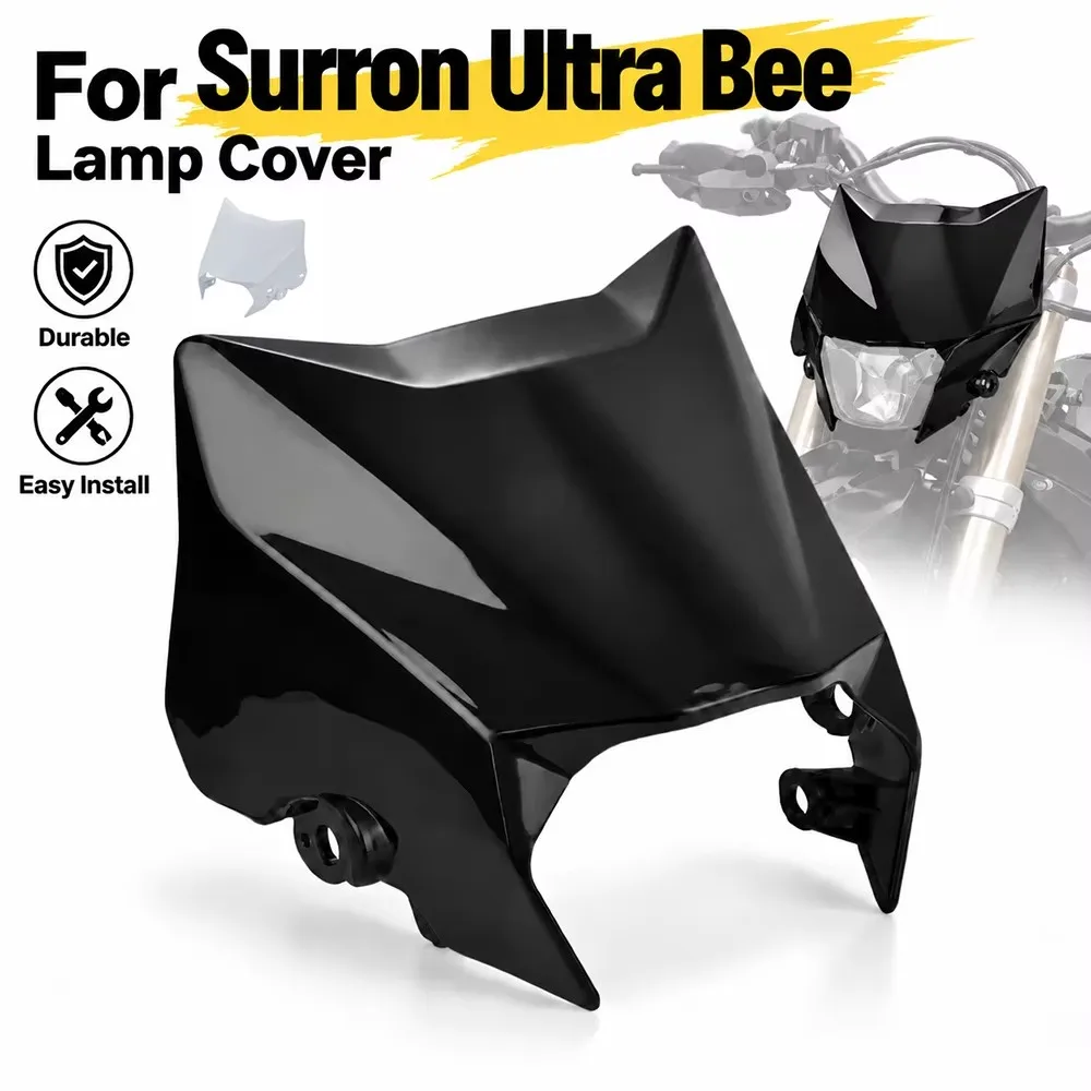 Cubierta protectora para faro, placa de protección para Surron Ultra Bee, mejora de rendimiento, pieza de repuesto para motocicletas eléctricas todoterreno, bicicletas eléctricas y motocicletas.