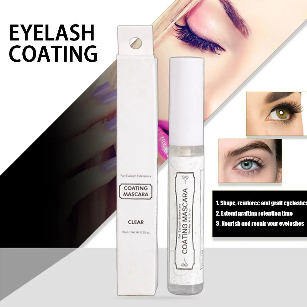 10ml Eyelash Coating Sealant Mascara Keep Eyelash Extense Styling Beauty Makeup Tools Cosmetic Tools For Female Makeup U9L7