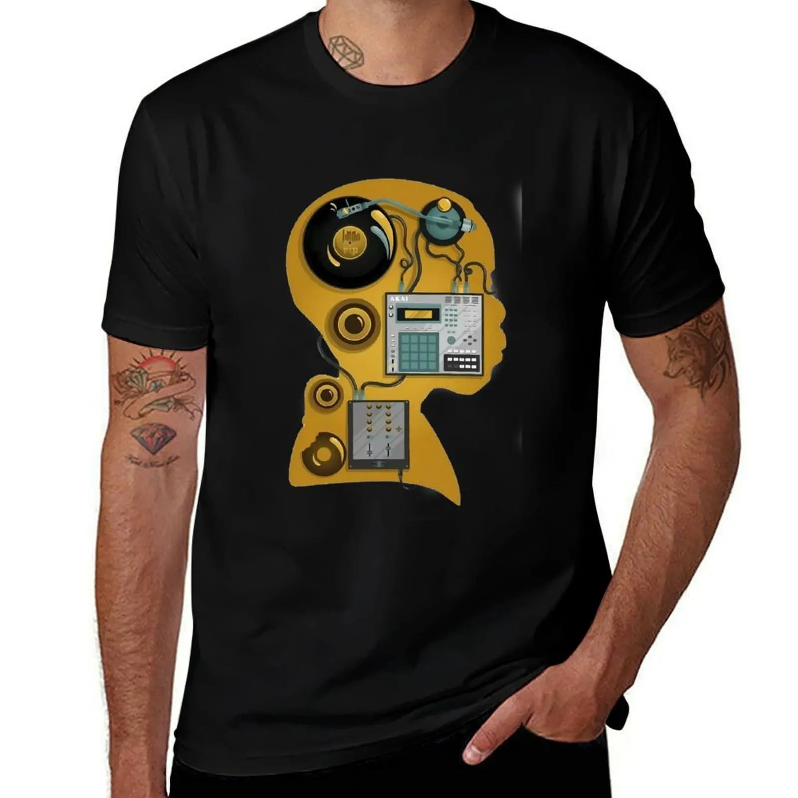 

J dilla dj T-Shirt t shirt man cotton t shirts for man slim fit
