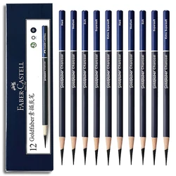 5/10PCS Faber Castell Goldfaber Charcoal Graphite Sketch Set Pencils for Drawing Sketches Shading Artists Art Supplies