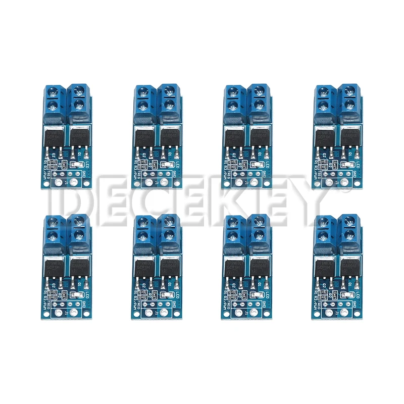 15A 400W MOSFET Trigger Switch Drive Module PWM Regulator Control Panel DC 5V-36V Electronic Switch Control Board for arduino