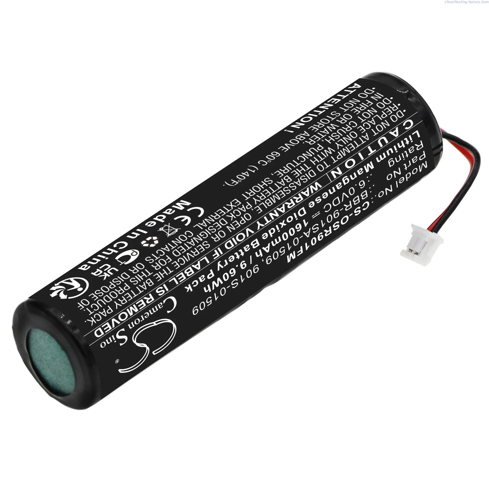 Cameron Sino 6.0V 1600mAh Battery BBR-901SA-01509 901S-01509 LB9M for Ocean Signal rescueME MOB1 distress beacon +TOOL