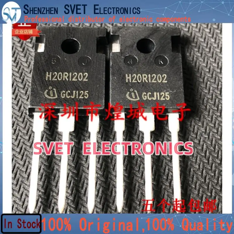 10PCS-50PCS  H20R1202 IHW20N120R2  TO-247 1200V 20A   Original In Stock Fast shipping