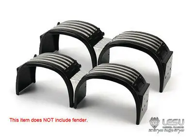 

LESU Double-Shaft Mudguard Parts for 1/14 DIY Tamiyaya RC Toys Tractor Truck Metal Strip TH04773