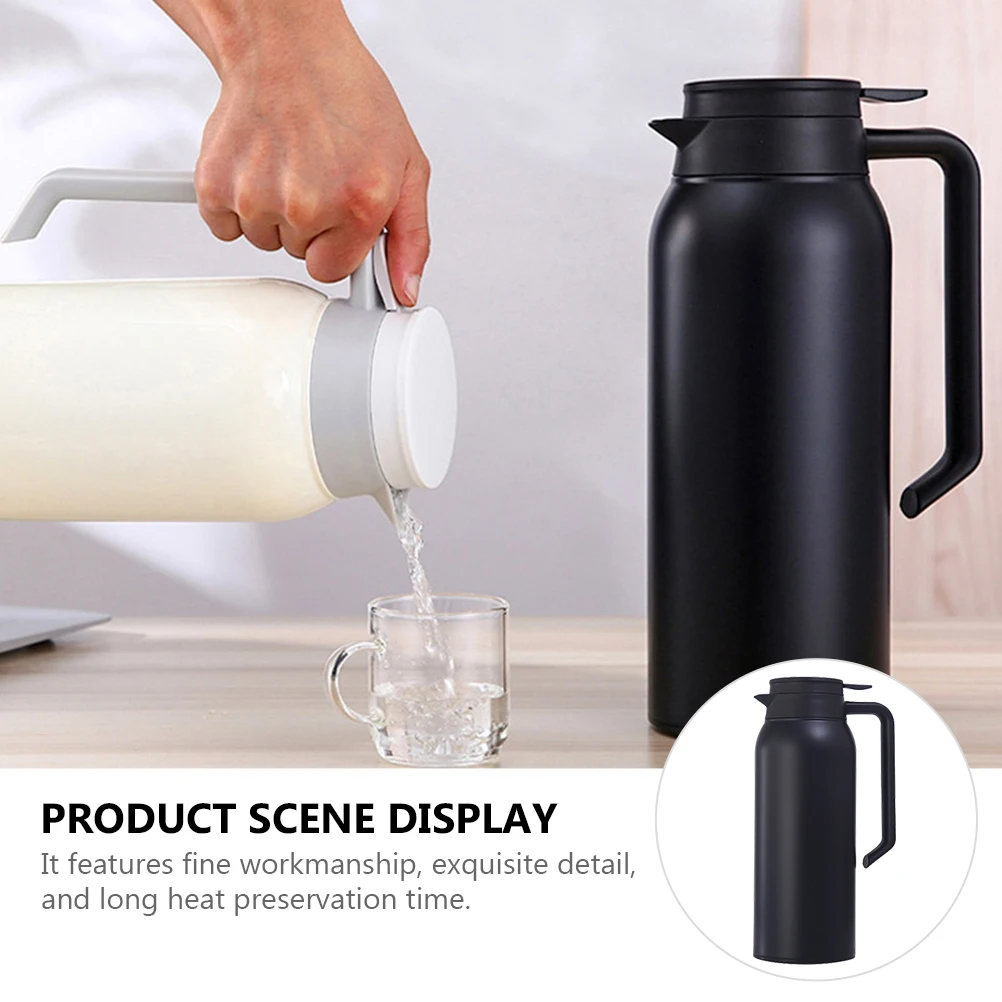 

304 Stainless Steel Insulated Water Bottle Thermal Kettle Teapot Flask Hot Cold Large Capacity Vacuum Heat Preservation Portable