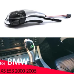 LED Handles Gear Shift Knob Lever Stick Head For BMW X5 E53 3.0i 4.4i 4.6is 4.8is 3.0d 2000-2006