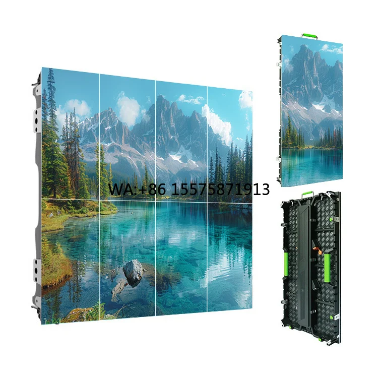 

Прокат в танцпол в помещении, светодиодный дисплей, видеостеновая панель, интерактивные светодиодные экранные знаки P3,91 мм