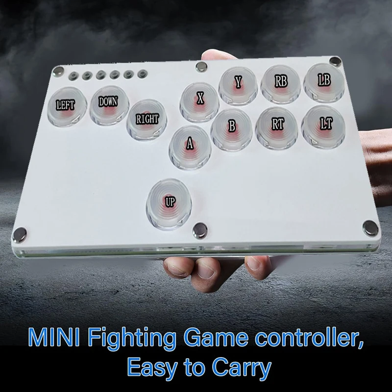 12Key Joystick Hitbox Keyboard Arcade Stick Controller For PS4/PS3/Switch/PC Arcade Hitbox Controller Fight Sticks