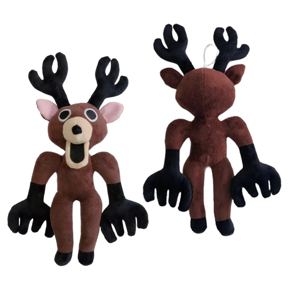 Hot 99Nights Horror Game Plush Toy 99 Nights In The Forest Deer White Owl Stuffed Animal Plush Dolls Kids Toy boy Halloween Gift