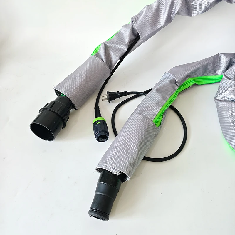 3.5m/M Long Vacuum Hose Protective Cover Suitable For FESTOOL/MIRKA Dust Collector Hose Cloth Cover Two-In-One Pipe Cover