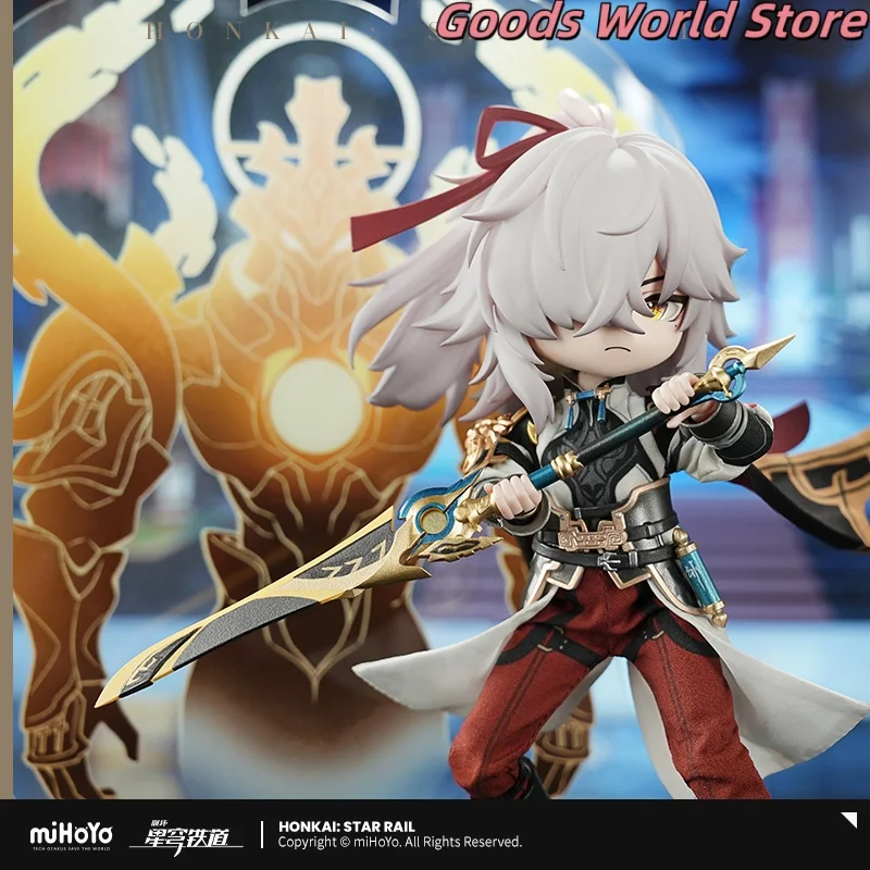В наличии фигурка Jingyuan, модель орнамента, оригинальный Mihoyo Honkai Star Rail Jingyuan, карнавальный костюм, аниме-игра, подарок на Хэллоуин