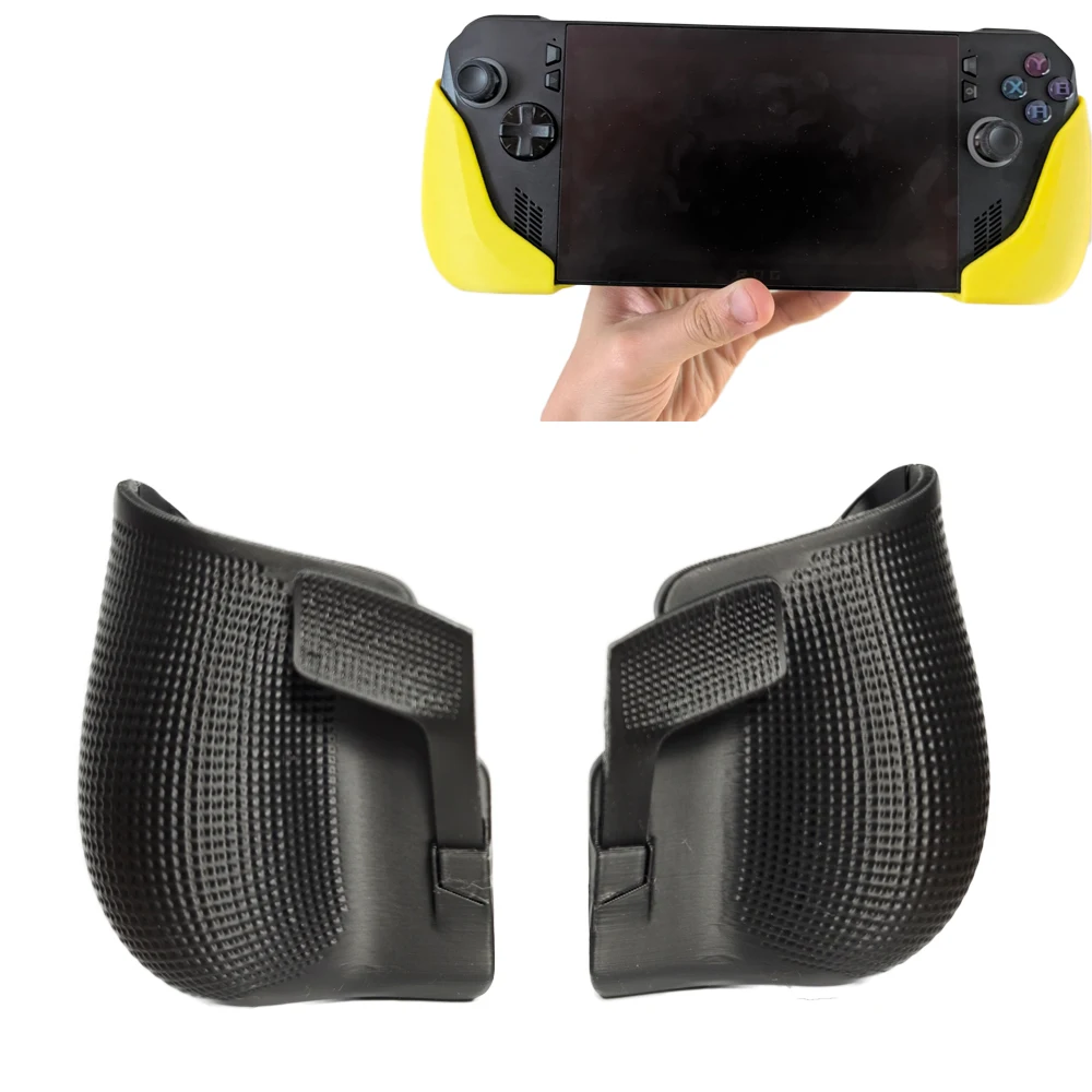 Ergonomic Handle Grip for ROG Ally X Game Console,Modified Handle Game Grip Enhance Hand Feel Gamepad Anti-Skid Good Grip Holder