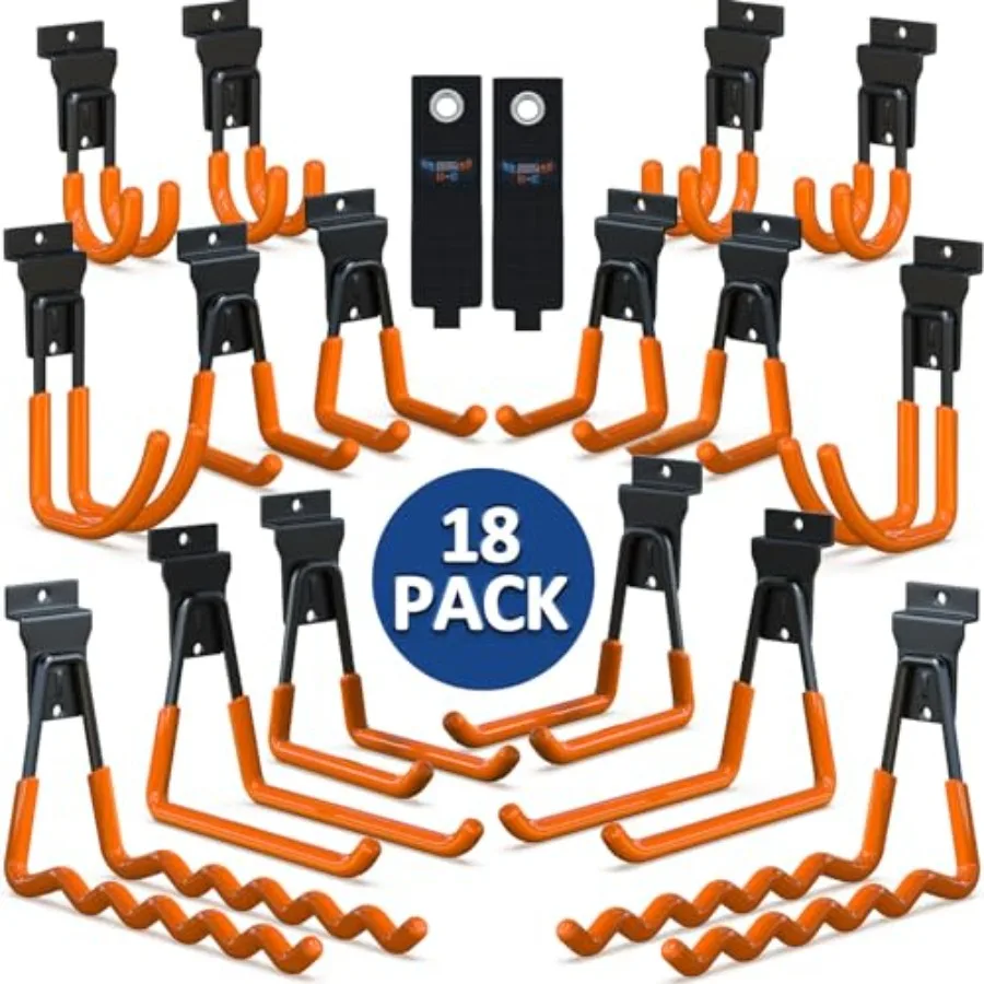 

Крючки для сэндвич-панелей (слатволл), 1 упаковка, усиленные, разных размеров, аксессуары и вешалки для сэндвич-панелей, совместимые с Proslat, Handiwall, Crownwall, Store