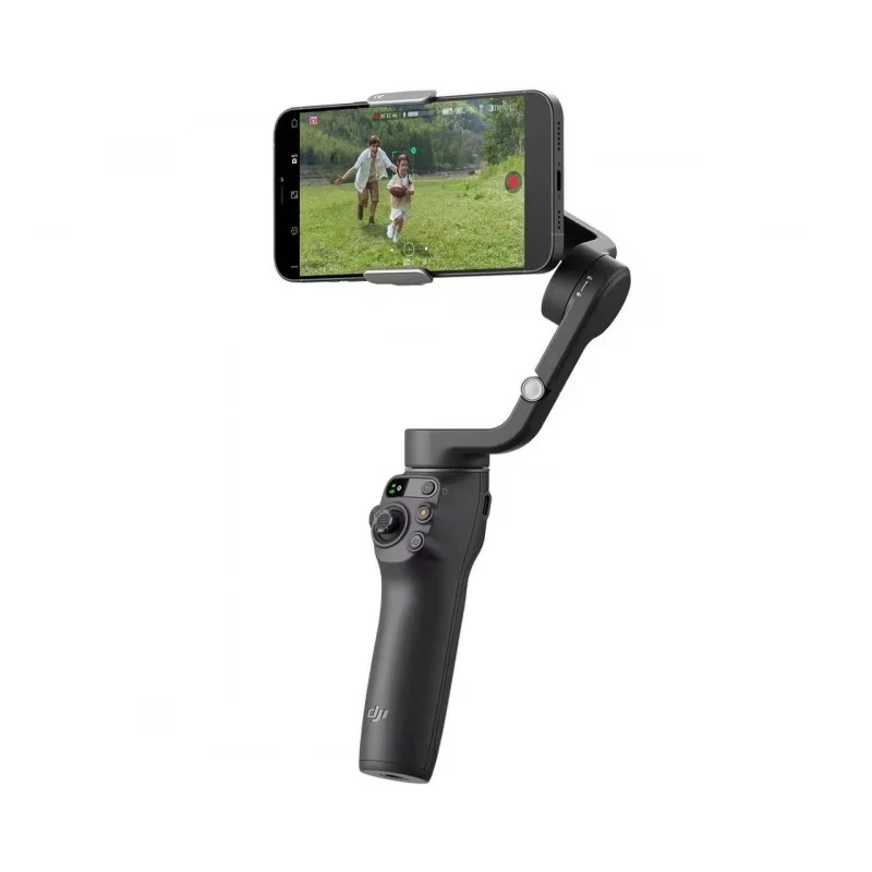 Retractable three-axis intelligent handheld gimbal stabilizer, suitable for mobile phones