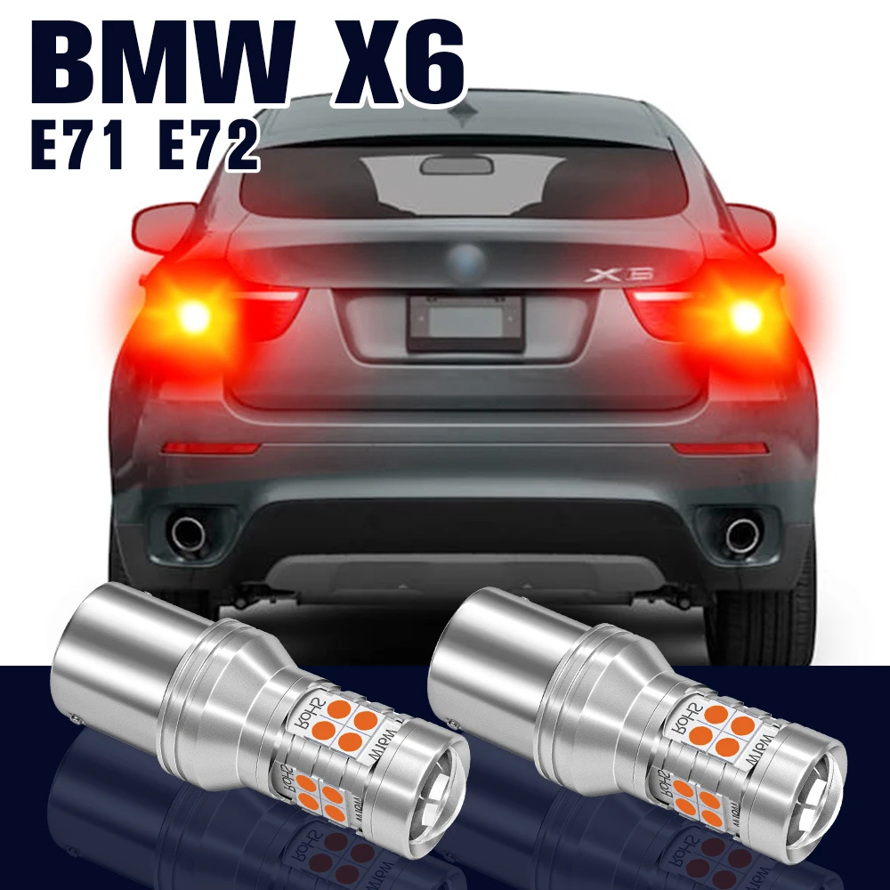 

"Brake Light 2pcs LED Bulb Lamp For BMW X6 E71 E72 Accessories 2008 2009 2010 2011 2012 2013 2014 "