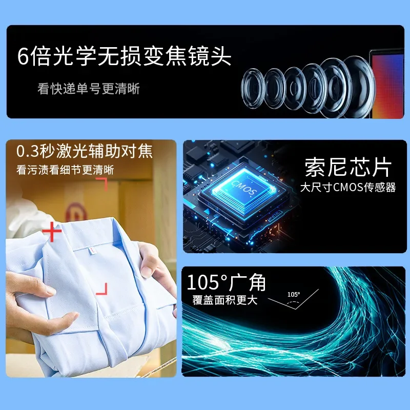 Packaging and delivery monitoring, evidence camera, warehouse express return and unpacking video camera