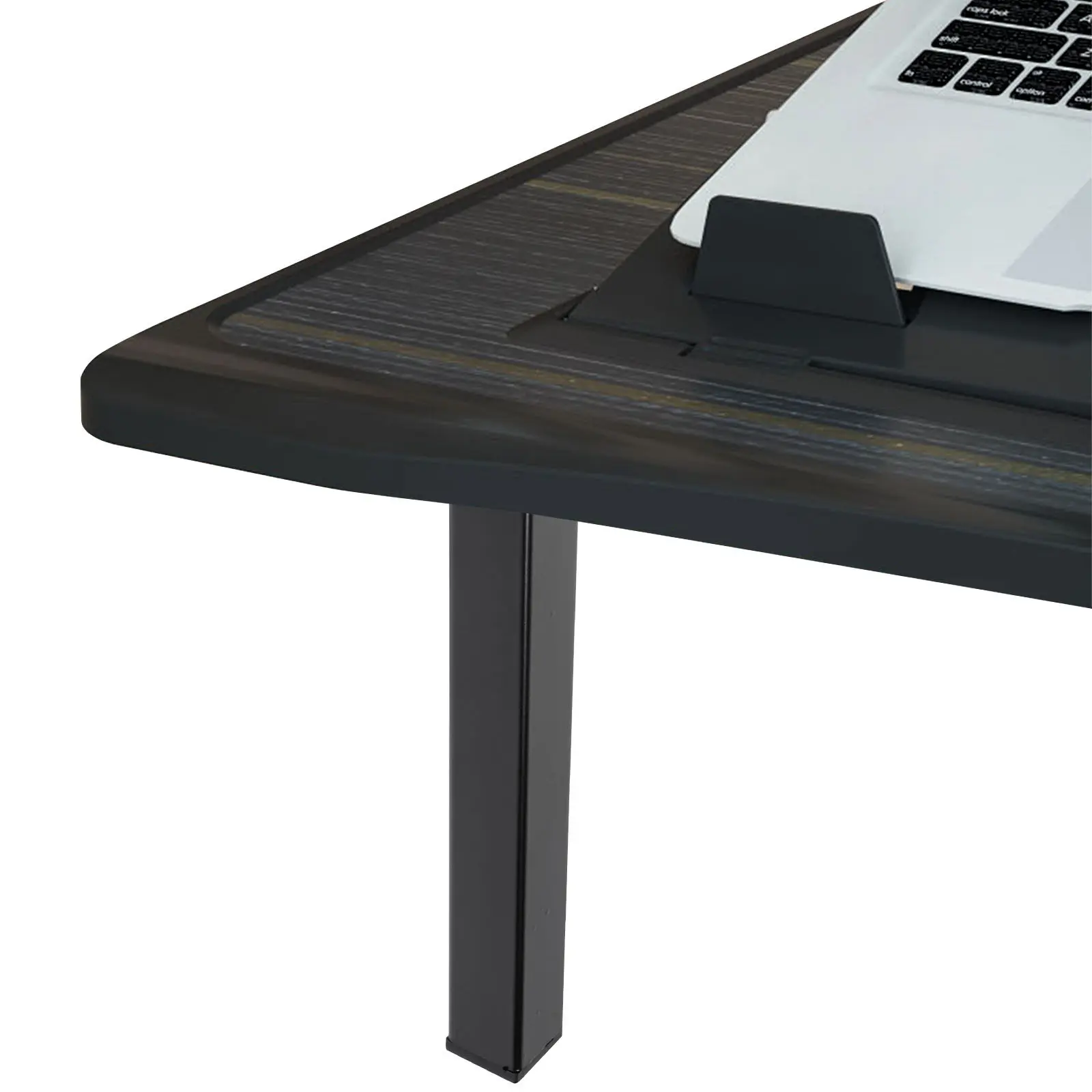 

4Pcs Square Folding Table Legs Sturdy Metal Frame Easy Assembly Wide Use Laptop Bed Table Legs Foldable Furniture Leg