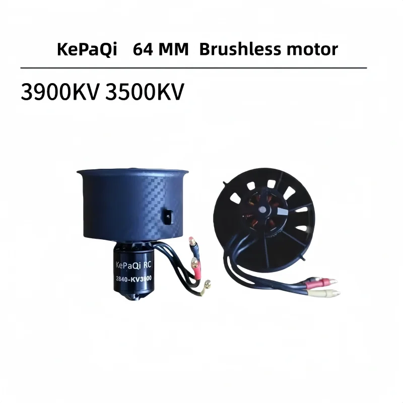 

KePaQi 64 ducted 12-blade fan motor 2840 4S 3500KV 3S 3900KV remote control aircraft power kit