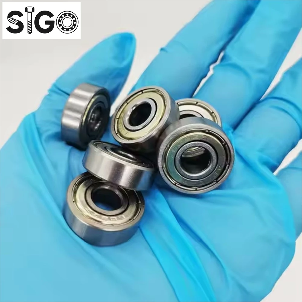 Миниатюрный подшипник из высокоуглеродистой стали Sigo с двойным экраном 608zz 623zz 624zz 635zz 626zz 688zz детали 3D-принтера 608ZZ Миниатюрный подшипник из высокоуглеродистой стали Sigo с двойным экраном 608zz 623zz 624zz 635zz 626zz 688zz детали 3D-принтера 608ZZ