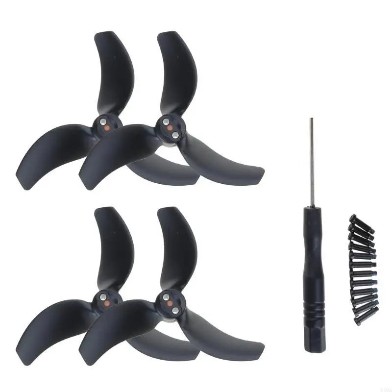 2/4Pair Low Noise Propellers Flight Propellers Screw for Avata 2 Propellers Experience Stability and Durability