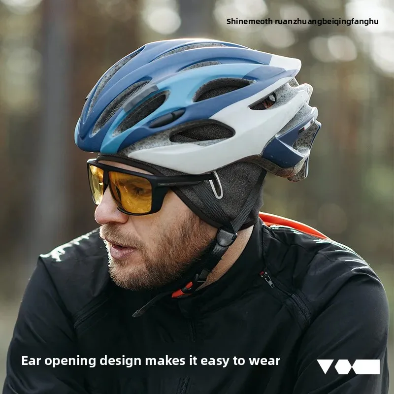 الشتاء الدراجات قبعة دافئة خوذة الجبلية بطانة الصوف الجمجمة قبعة الحرارية الرجال النساء تشغيل التزلج ثقب النظارات يندبروف أغطية الرأس #5