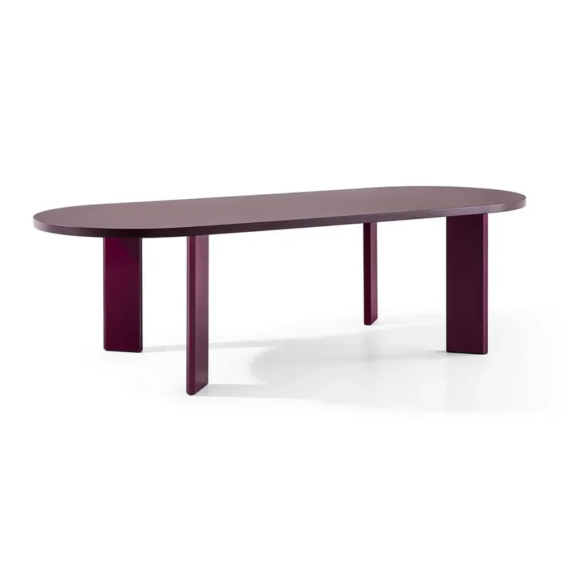 for Modern Simple Nordic Solid Wood Dining Table Conference Desk Multifunctional for Restaurant Apartment