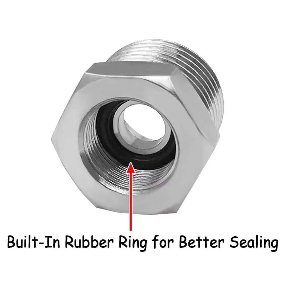 Home Improvement Brass Pipe Connector Brass Pipe Connector For Plumbing Corrugated Pipe Connection Hassle-free Setup