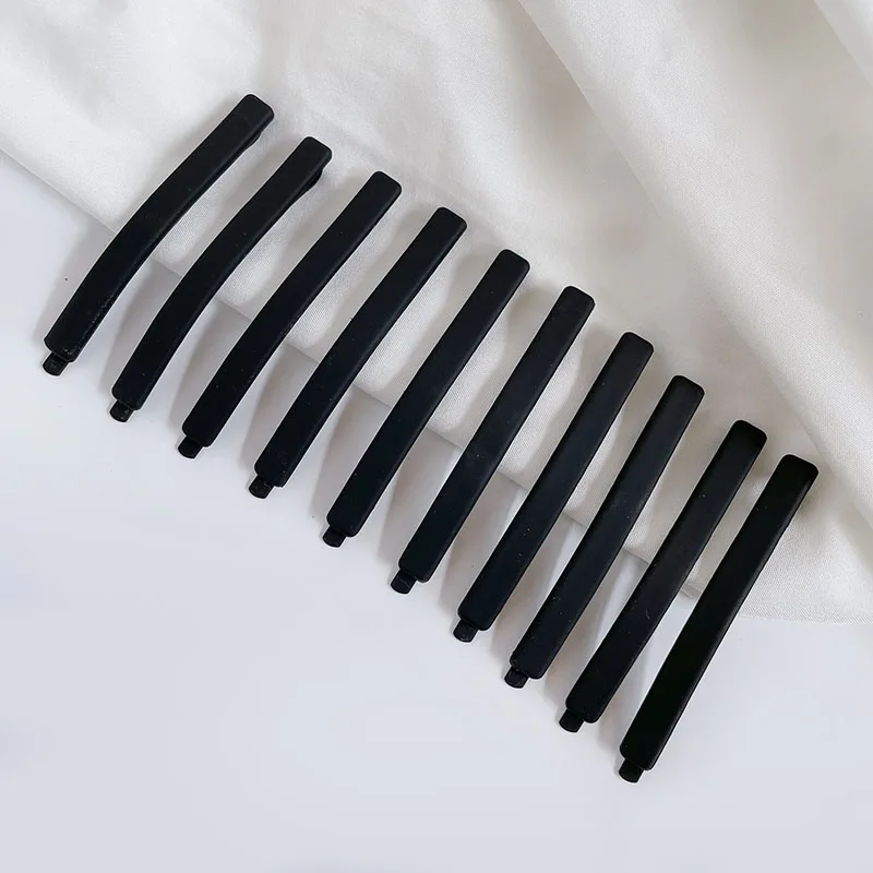 Matte Mix Color 10Pcs/Set Hairpins BobbyPins Women Girls Hair Clip Straight Hairgrip Barrette Headwear Styling Tools Accessories