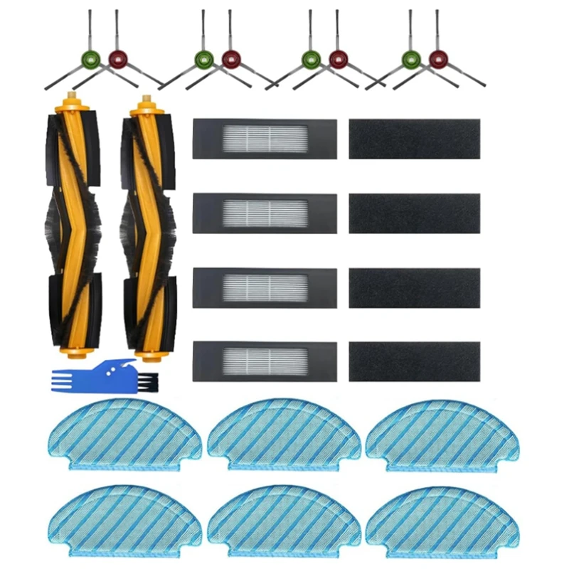 

Набор аксессуаров, как показано, пластик для робота-пылесоса Ecovacs DEEBOT OZMO 920 950 T9 T8 T8 AIVI T8 Max N8