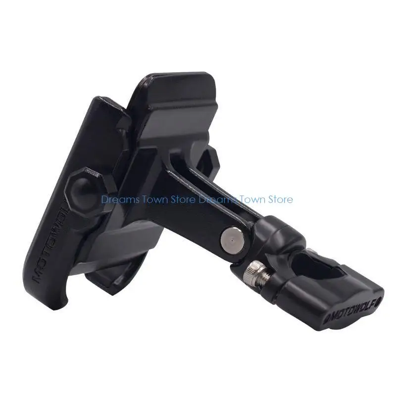 HX6A Bike Phone Mount, Upgrade Handlebar Clamp Universal Full Protections Cellphone Holder for Bike Motorcycle