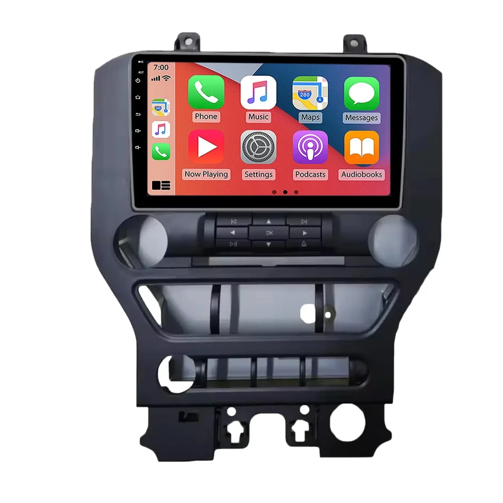 Android14 For Ford Mustang M/AC 2015-2019 Car Multimedia Player,Carplay,Auto,Radio,Navigation,GPS,Stereo,Head Unit,Smart Voice