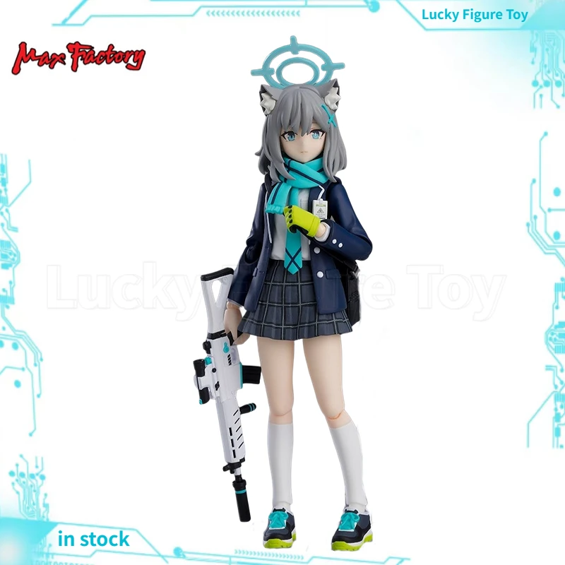 【Original】Max Factory Figma 567 Blue Archive A Animação Sunaōkami Shiroko Figuras de ação Modelos colecionáveis Brinquedos clássicos
