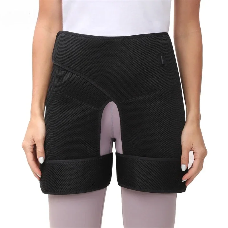 Electric Heated Hips Support Hip Vibration Massager Relieves Hip Waist Relief Pain Muscle Relaxation Helpful for Sleep Hips Care