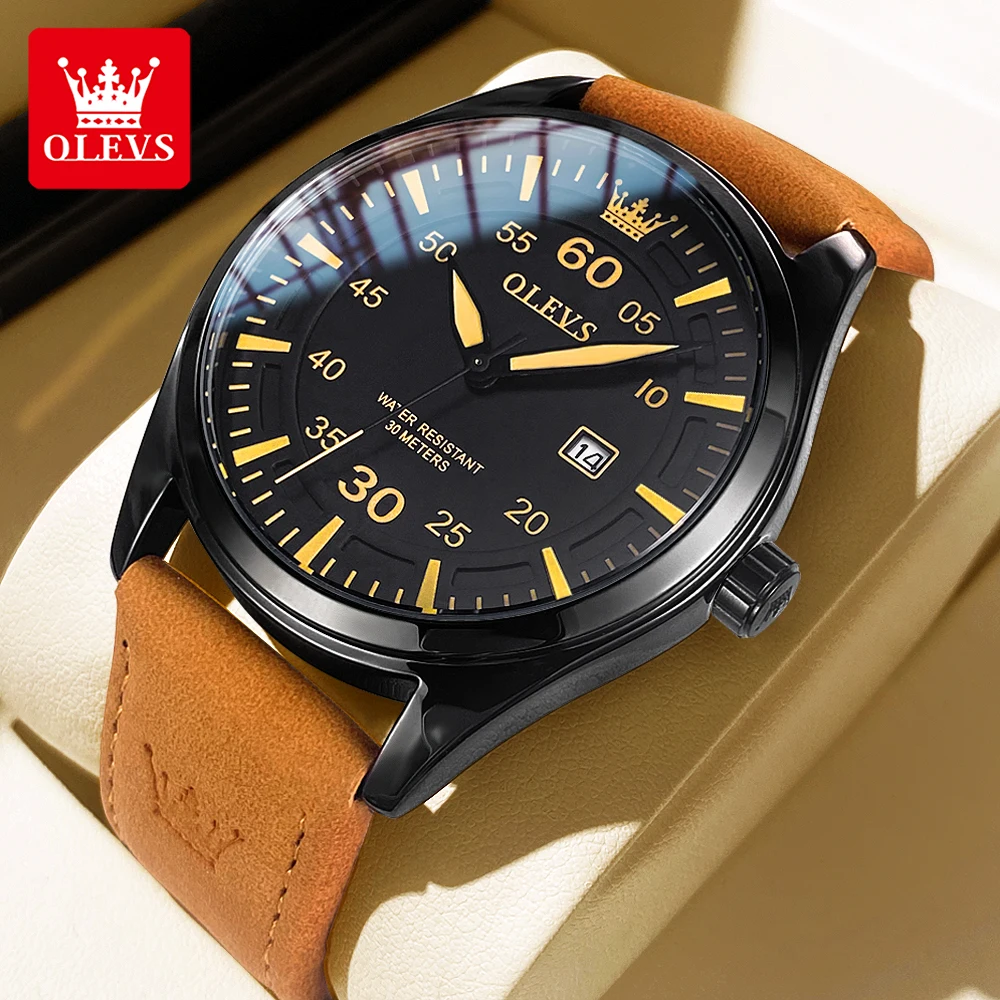 

OLEVS Brand Men's Belt Style Quartz Watch 9962