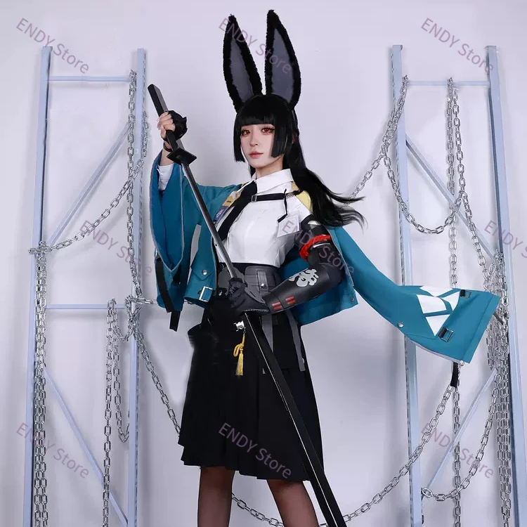 Hoshimi Miyabi Cosplay Zenless Zone Zero Costume Six Course Heads Hollow Special Operations Department Halloween Carnival Outfit