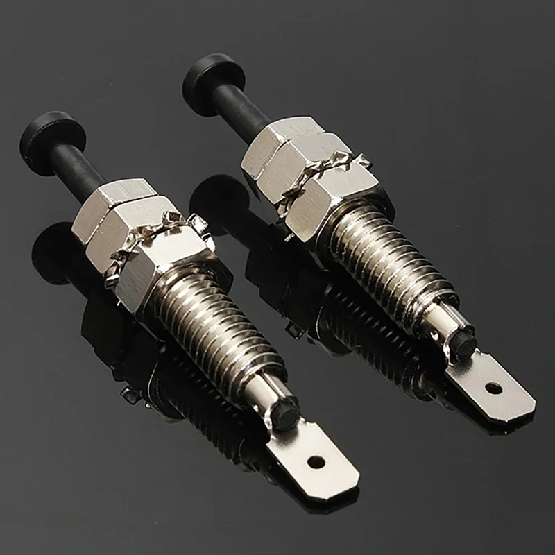 2PCS Universal Car Alarm Security Adjustable Auto Truck Hood Door Pin Switch▪