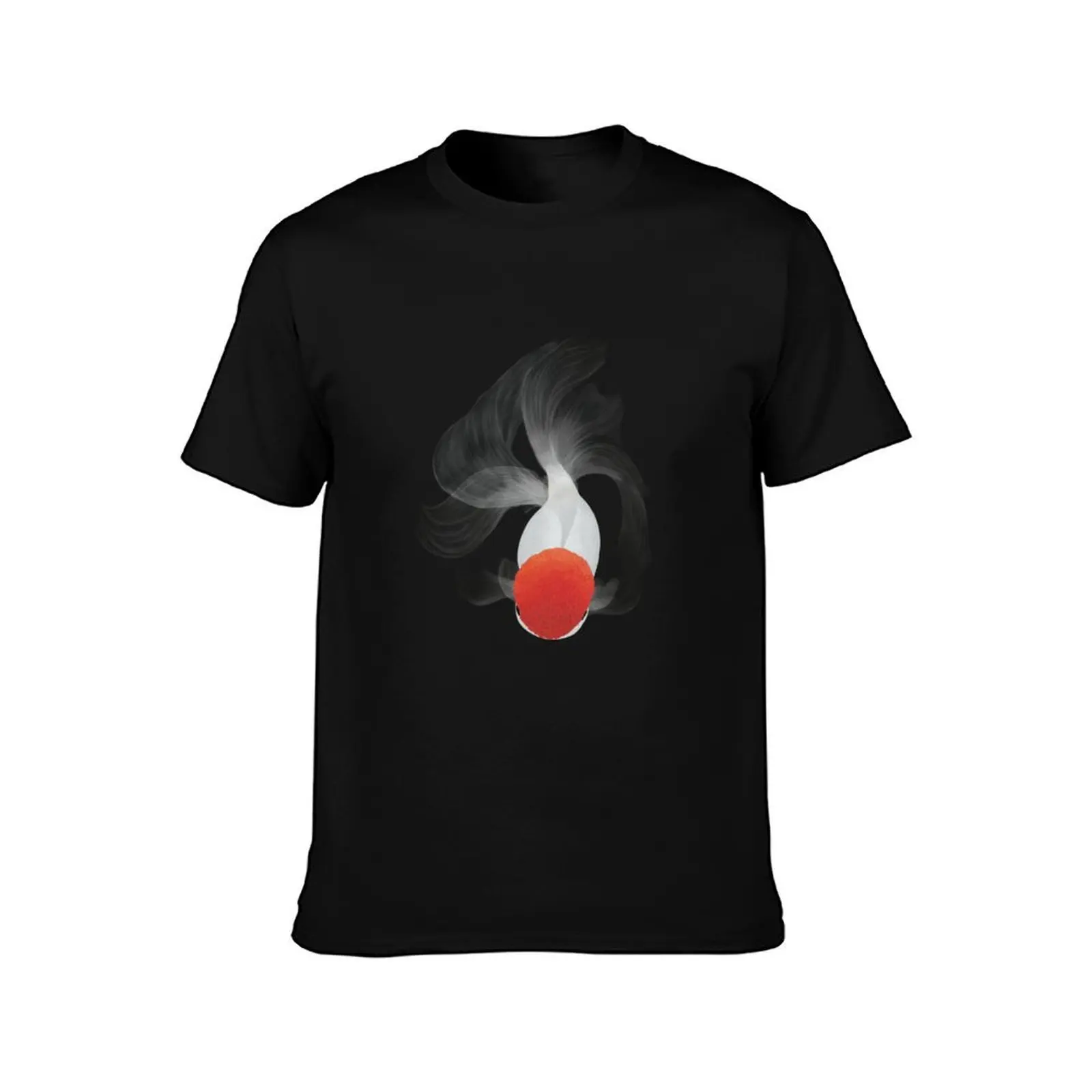 Red Cap Oranda Goldfish T-Shirt t shirts cotton 100% T-Shirt