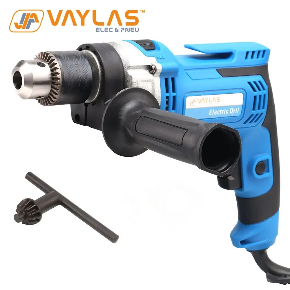 220V Impact Drill Corded Electric Screwdriver Industrial Grade Power Tool Hammer Drill