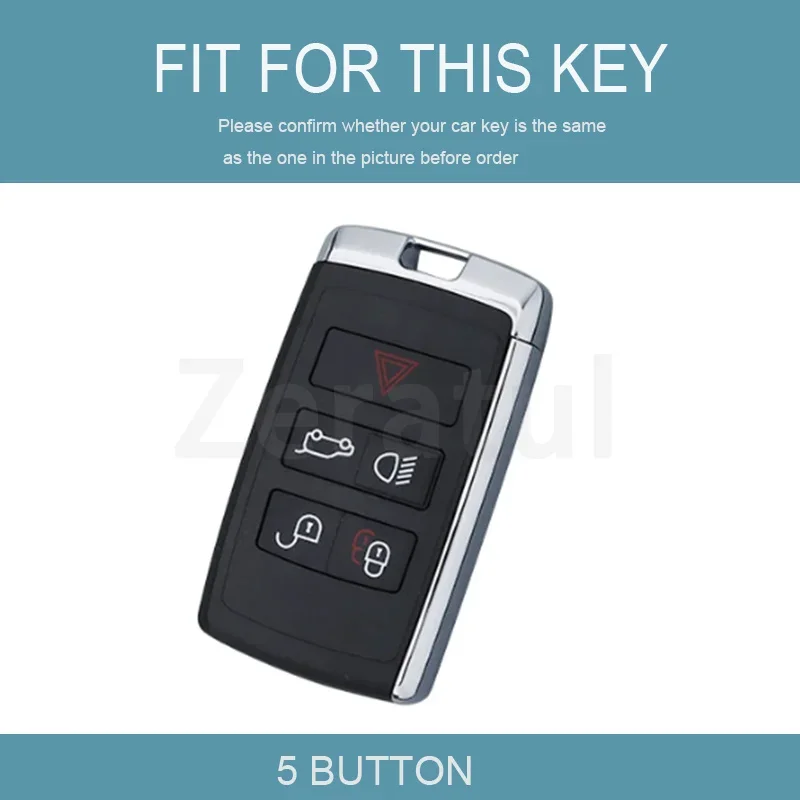 Auto Accessories For Land Rover Range Rover Sport Velar Evoque Defender Discovery Sport for Jaguar XE XF TPU Car Key Case Cover