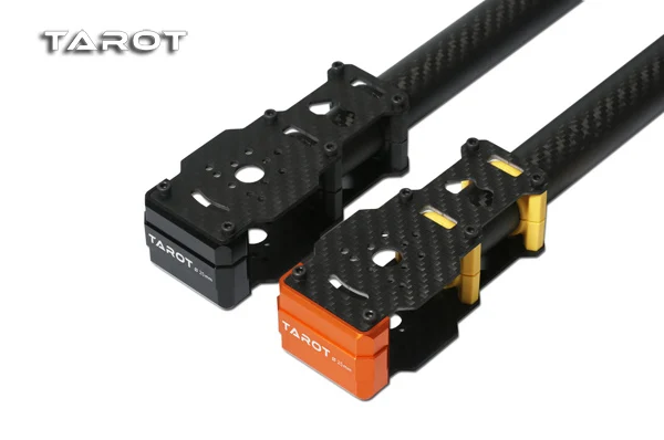 

1PCS Tarot 25MM Carbon fiber Lightweight Design Motor Mount TL96026-02 Orange / Black TL96026-01 for Multicopter DIY RC Drone