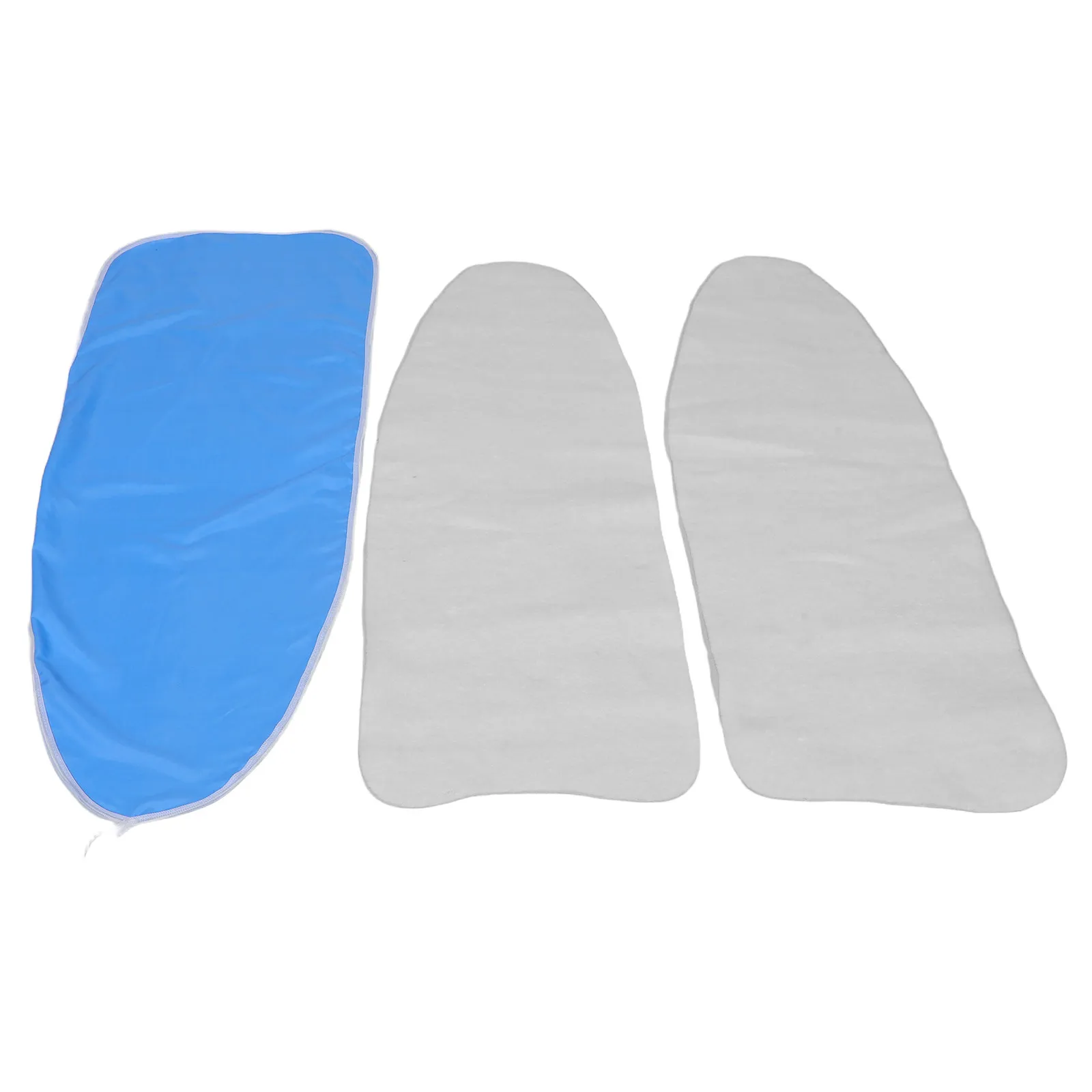 1Set Ironing Board Cover Heat Resistant Cotton Non-Slip Sponge Pad Tabletop Protector Fit 90x30cm Panel Home Ironing Accessory