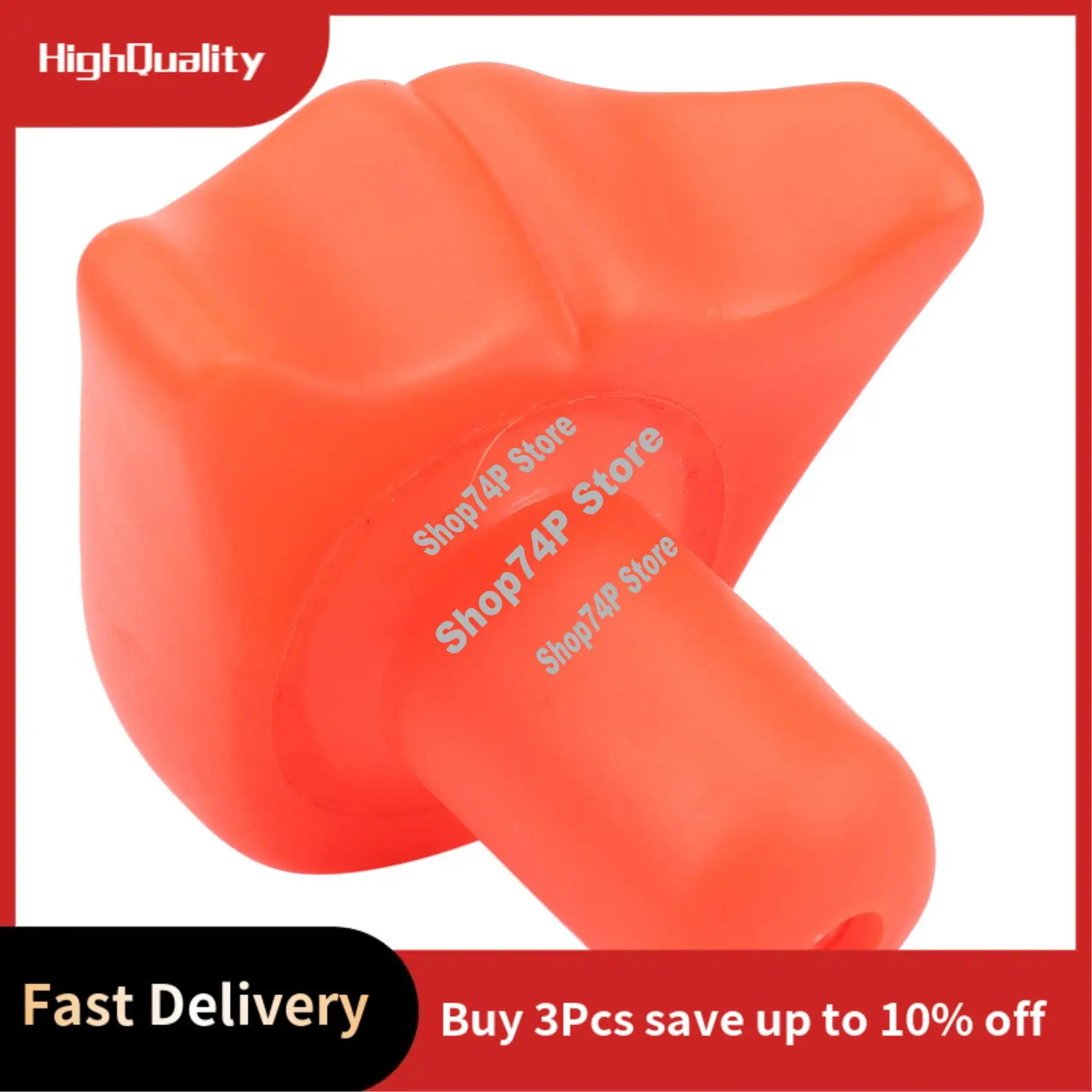 Funny Pet Dog Puppy Chew Sound Squeaky Giggle Big Smile Lips & Teeth Play Toy Red-A74P